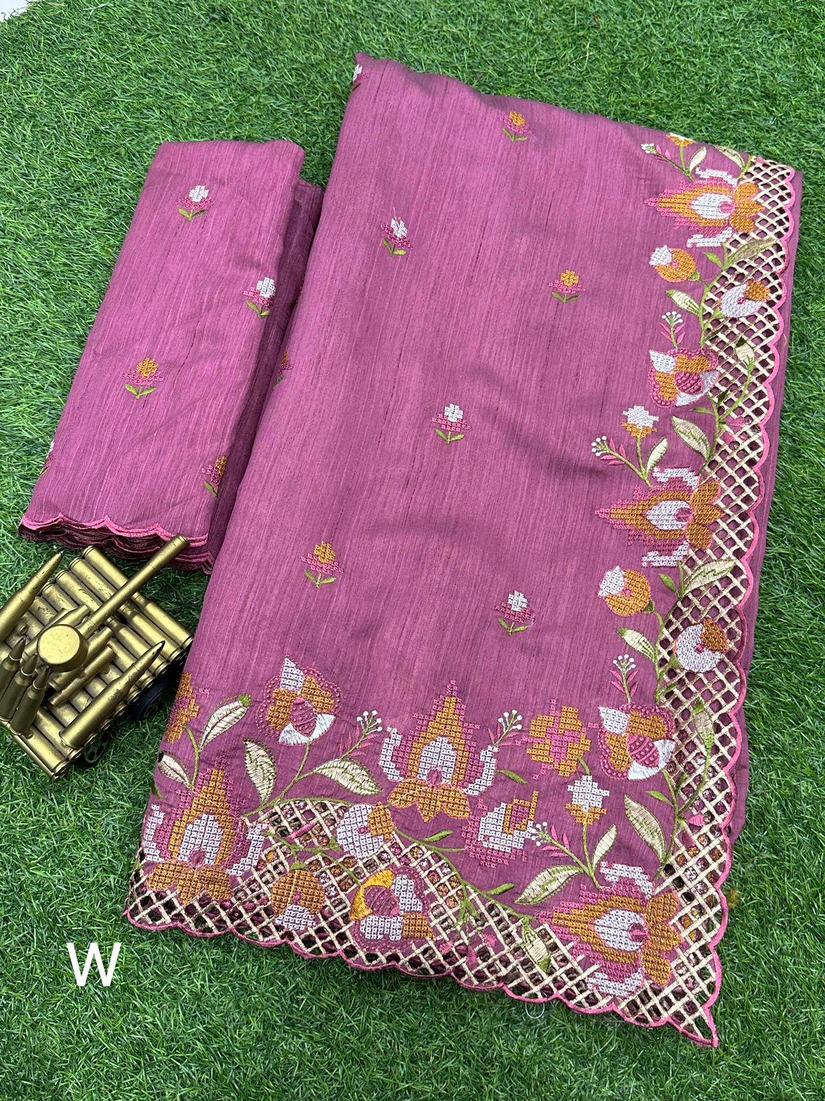 Beautiful Visca Slub Silk Saree For Women