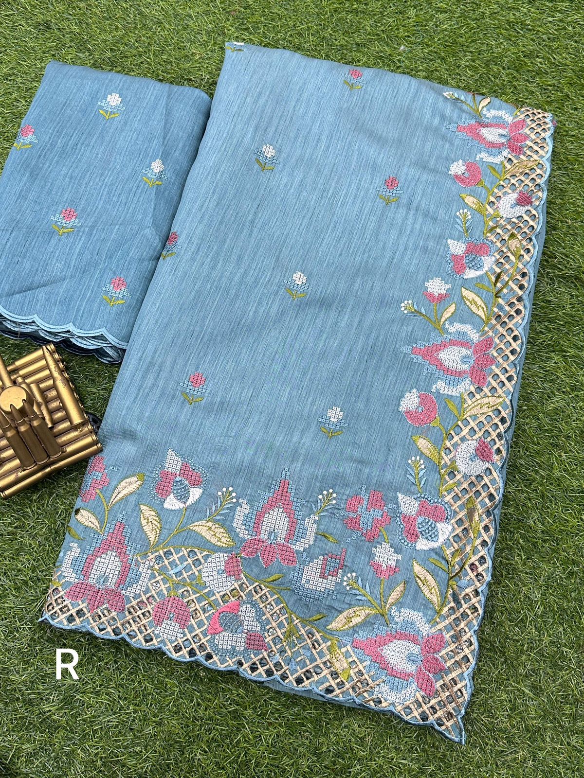Beautiful Visca Slub Silk Saree For Women