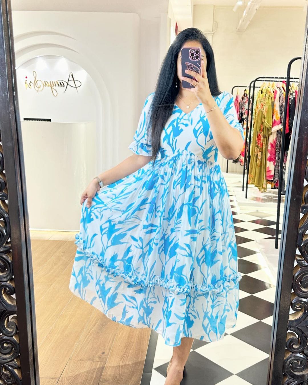 presents monsoon session frocks