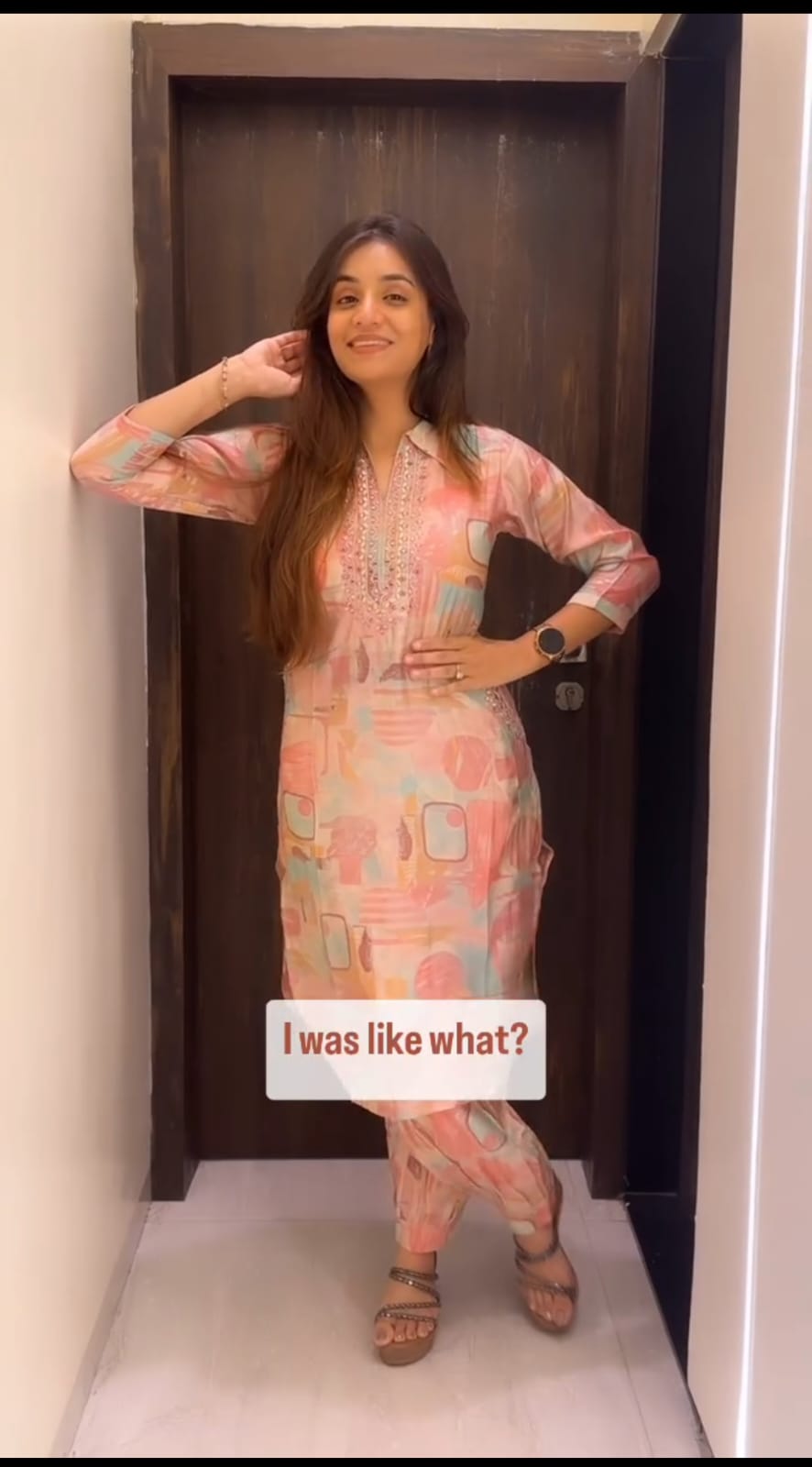 Featuring beautiful Heavy co-ord set