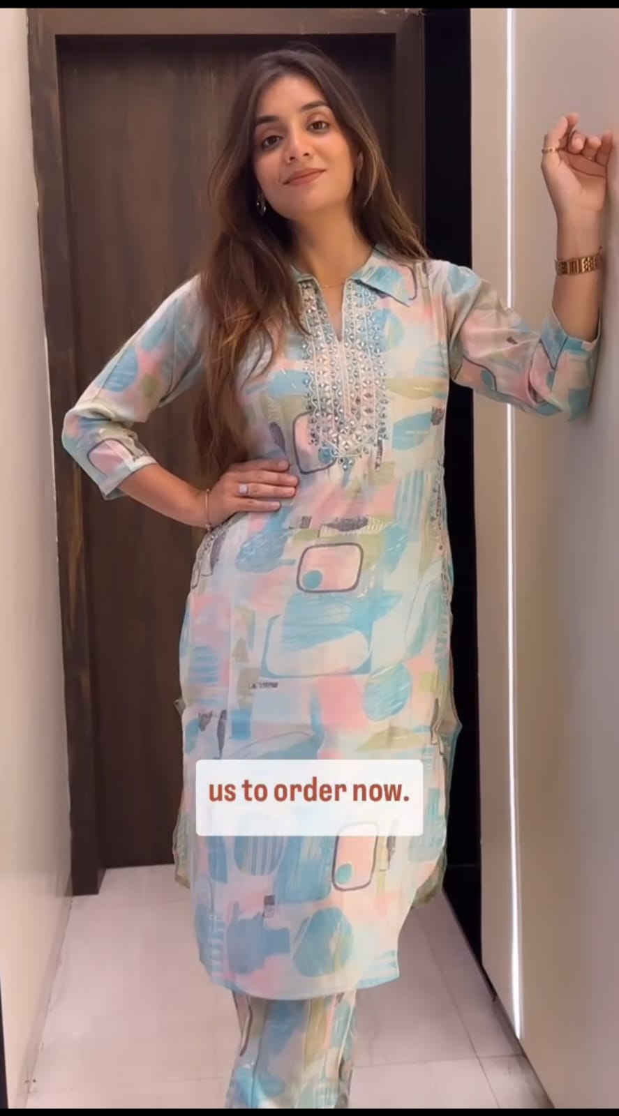 Featuring beautiful Heavy co-ord set