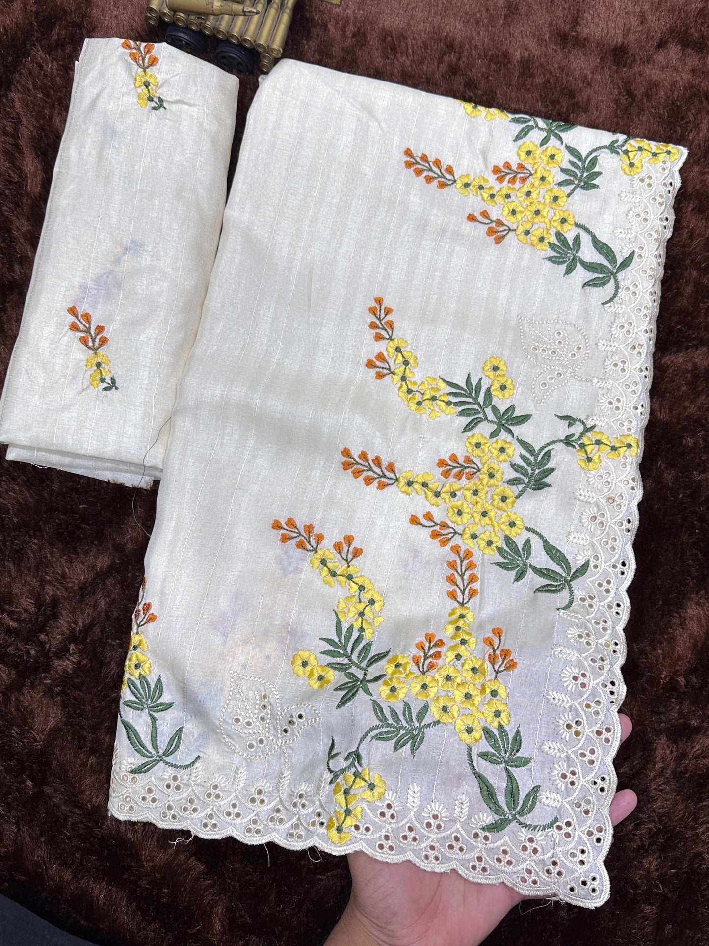 Beautiful Saree-Tusser cotton Bhagyalaxmi