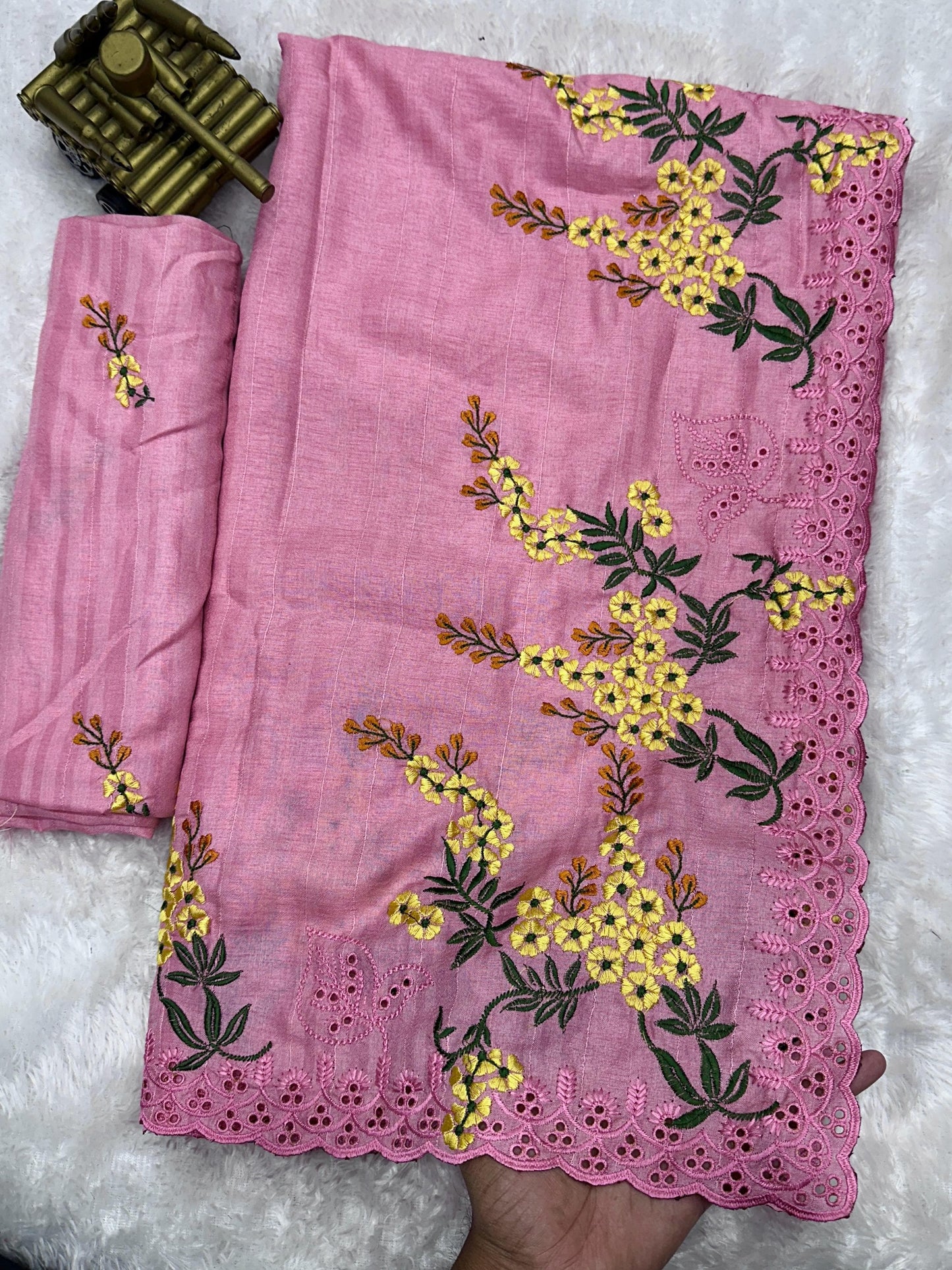Beautiful Saree-Tusser cotton Bhagyalaxmi