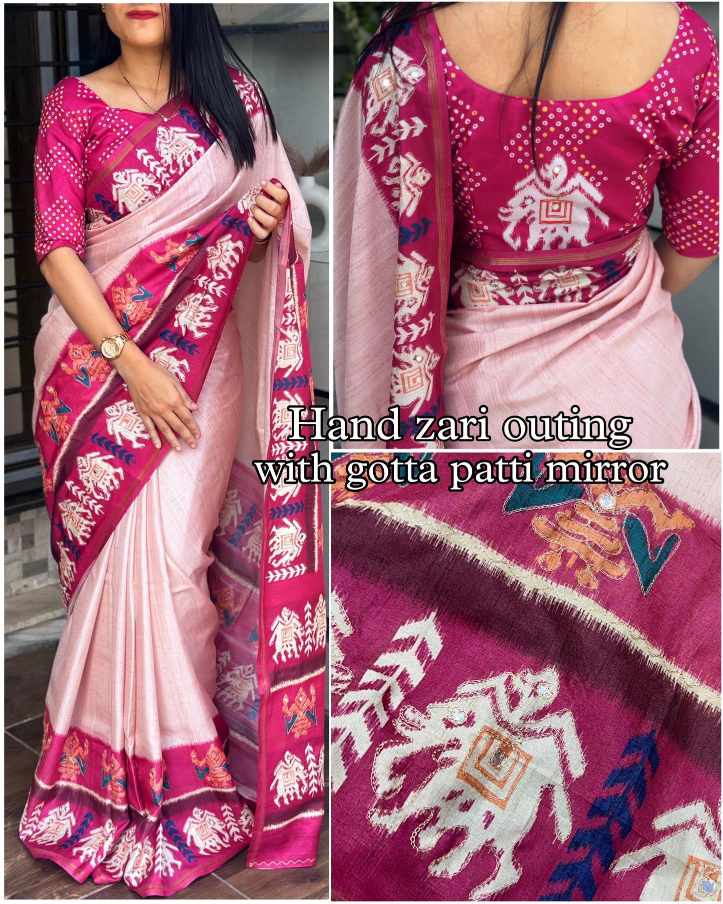 presents tusser cotton silk Mahima