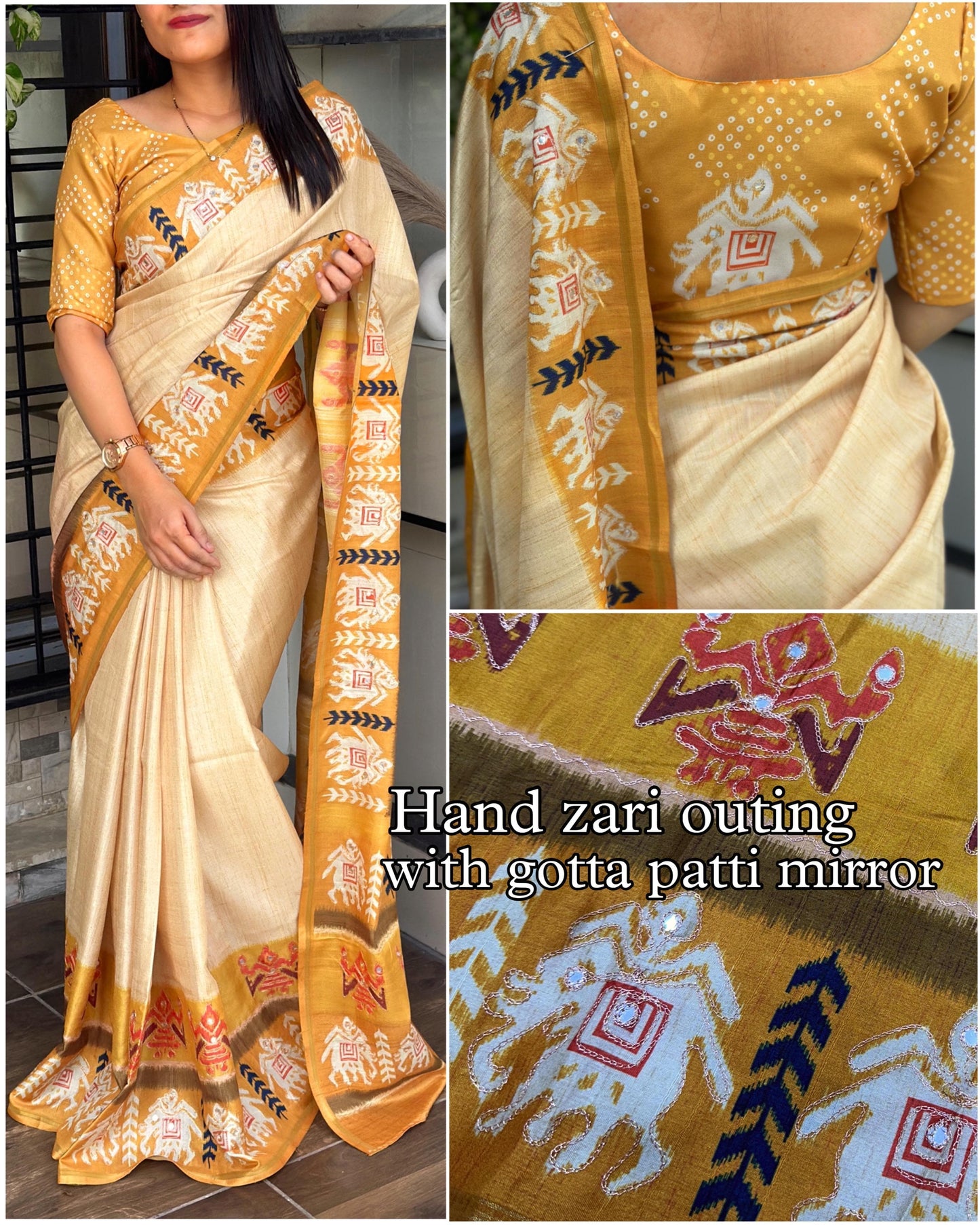 presents tusser cotton silk Mahima