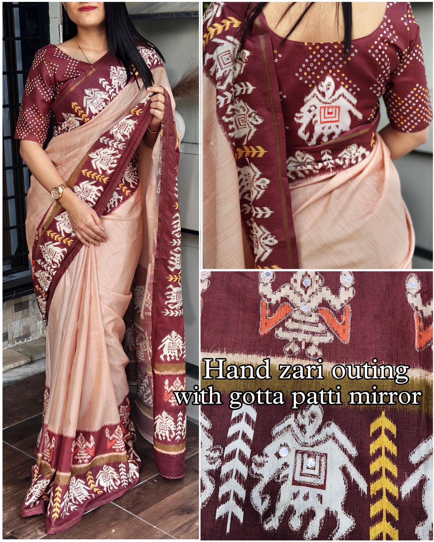 presents tusser cotton silk Mahima