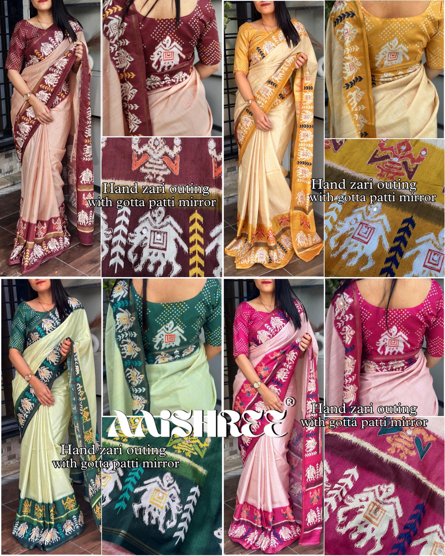 presents tusser cotton silk Mahima