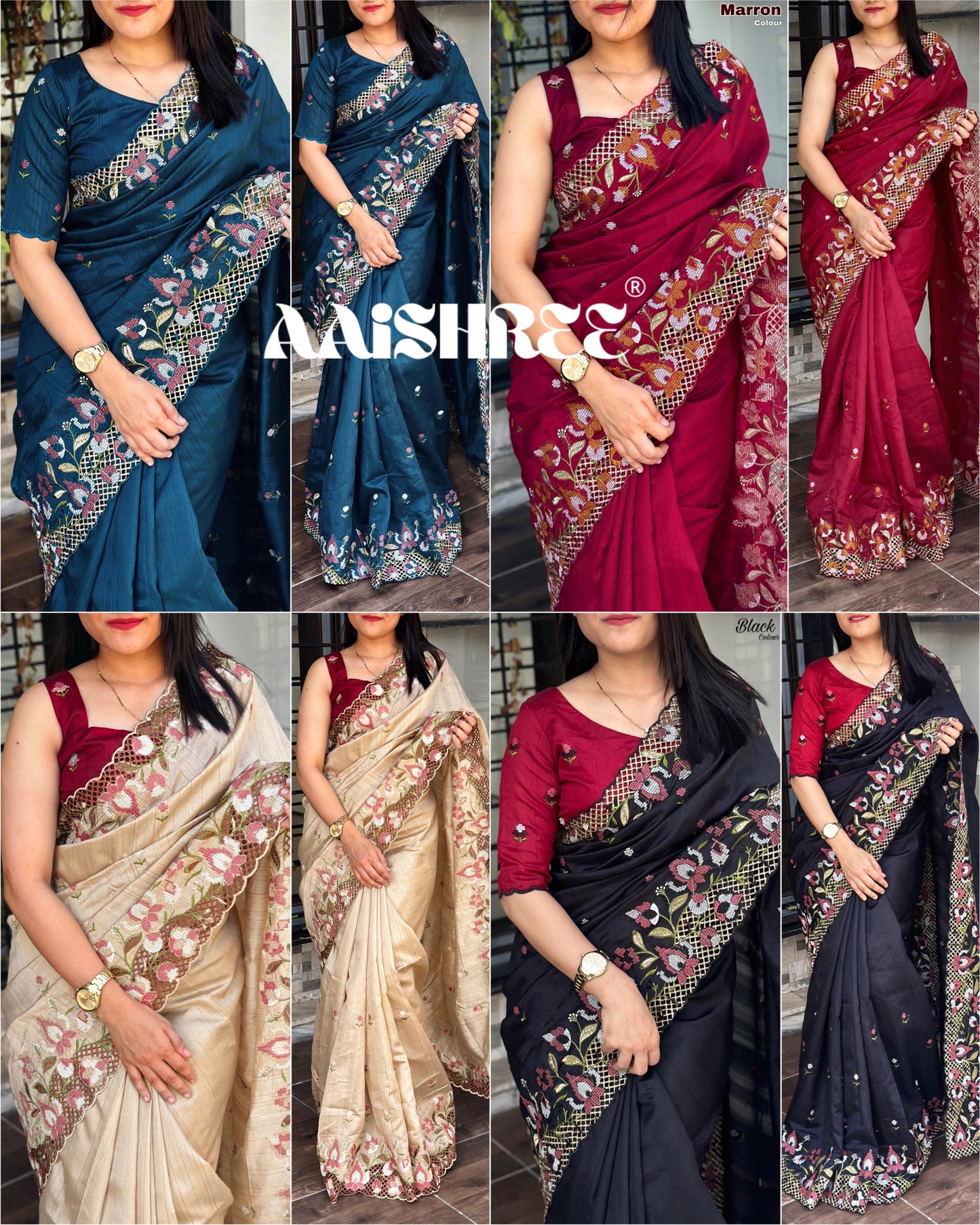 Beautiful Visca Slub Silk Saree For Women
