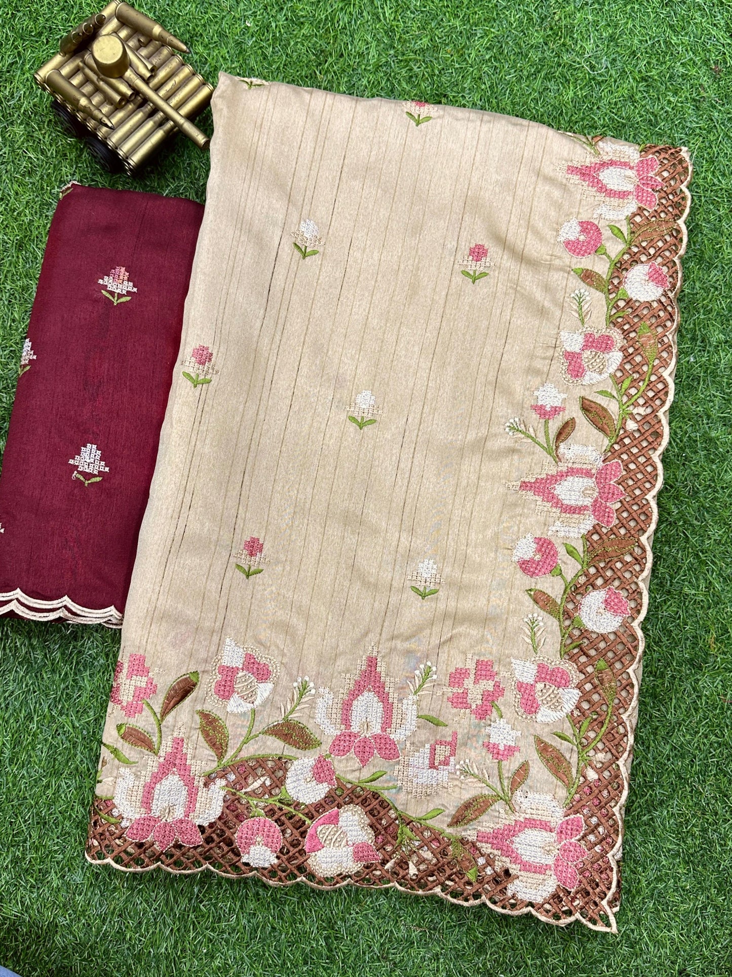 Beautiful Visca Slub Silk Saree For Women