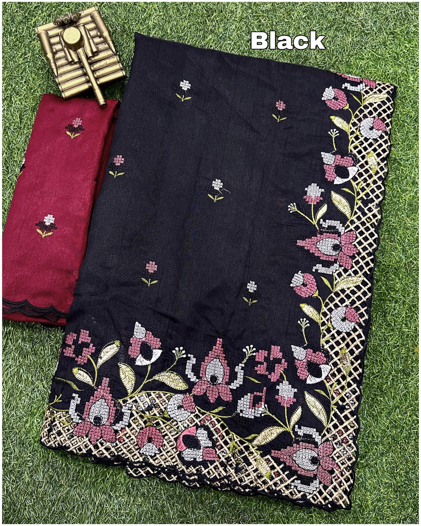 Beautiful Visca Slub Silk Saree For Women