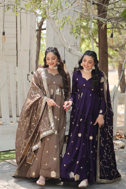 Designed to Make you feel Like a Queen. With Their Comfortable Fit, Premium Fabrics and Stunning Sequins Work, this is sure to make You Feel Confident and Stylish All Day Long.