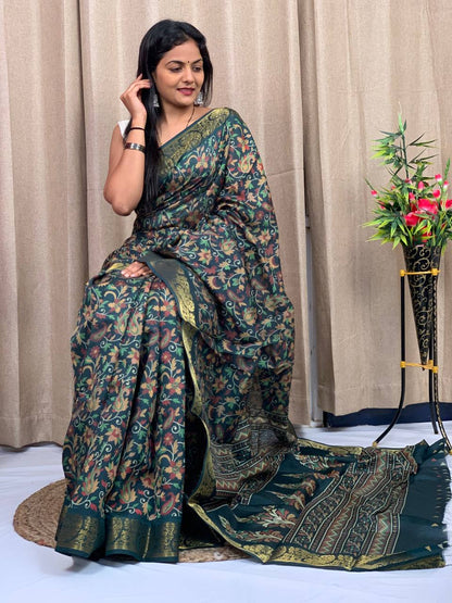Presents Tussar Silk Saree For Women