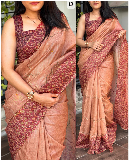 presents Yuktha cotton neps saree