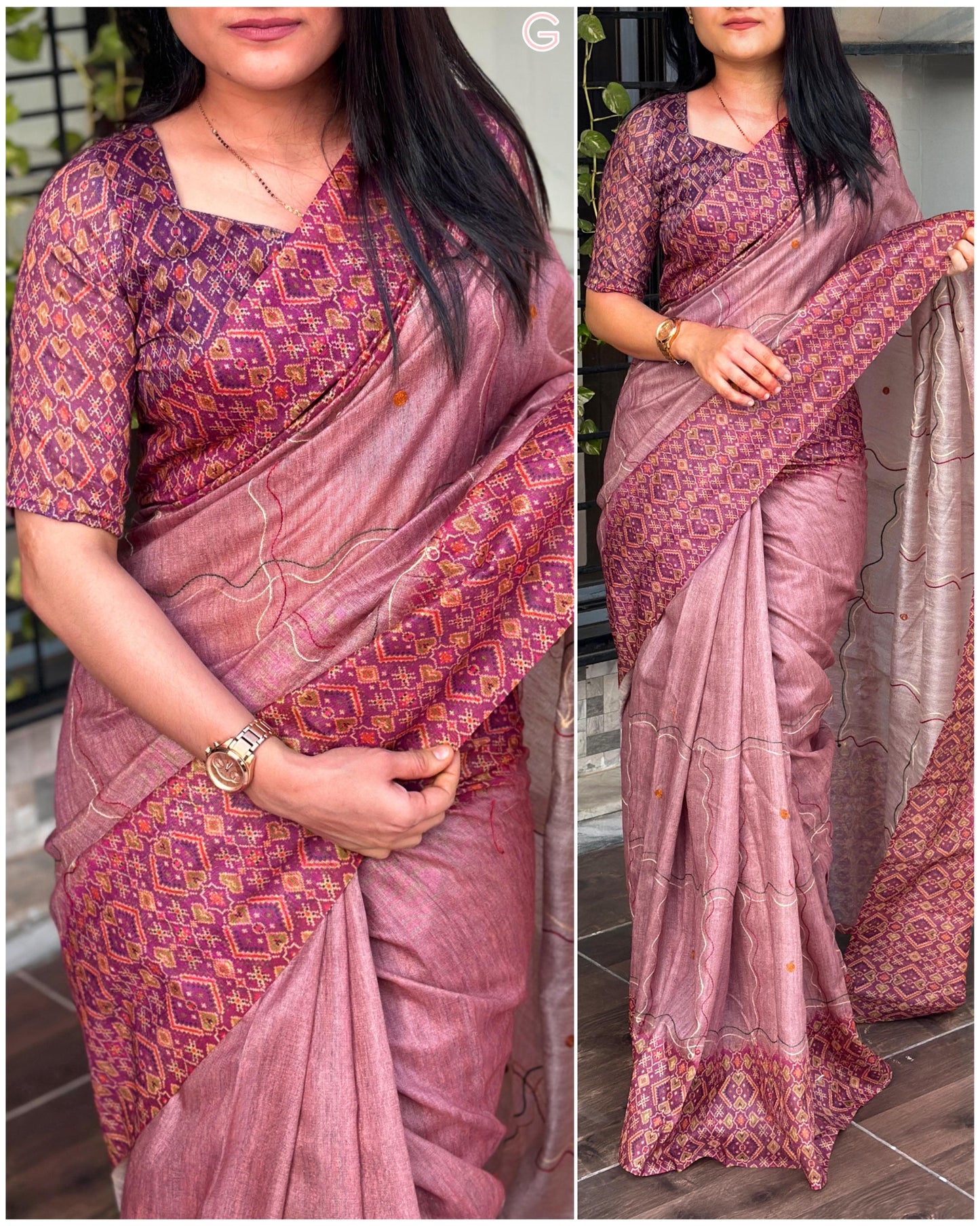 presents Yuktha cotton neps saree