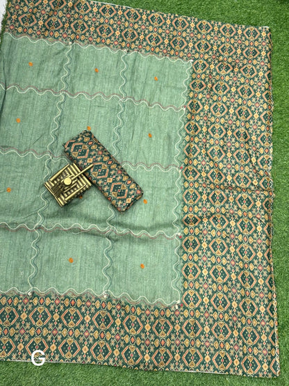 presents Yuktha cotton neps saree