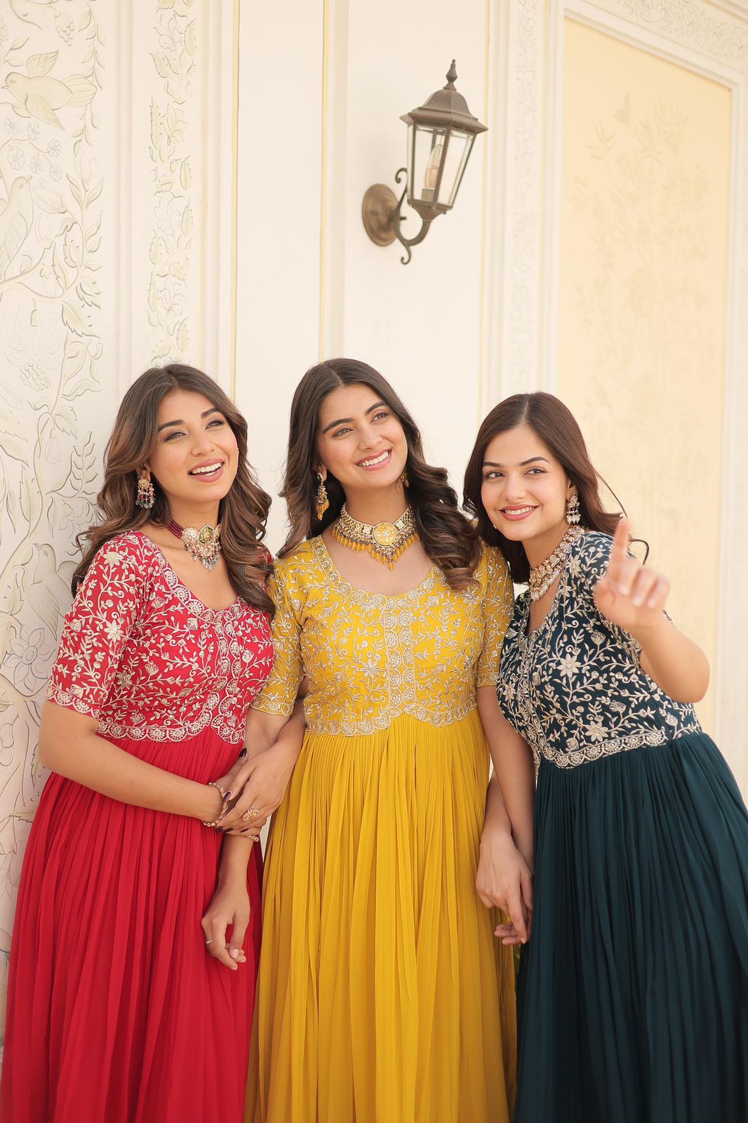 Designer Gown is luxury clothing Considered to be high quality Made by Zari-Thread & Sequins Embroidery. This is Made for Desirable Women's who deserve it