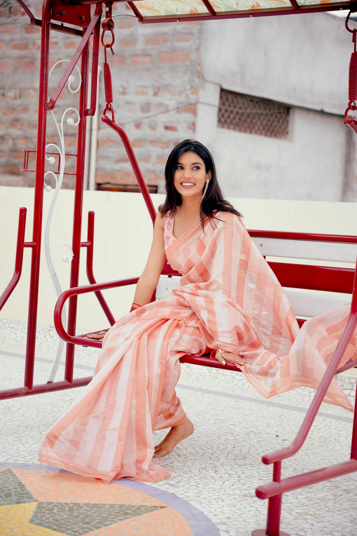 Wrap yourself in whispers of luxury- a saree that embraces you with elegance and style