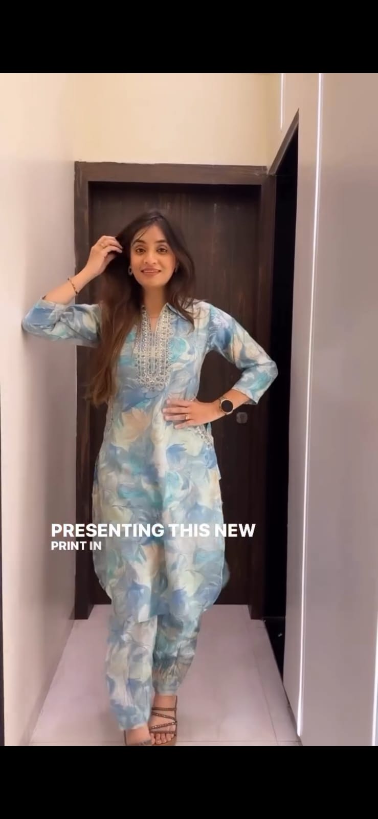 Featuring beautiful Heavy muslin Co-ord Set for women