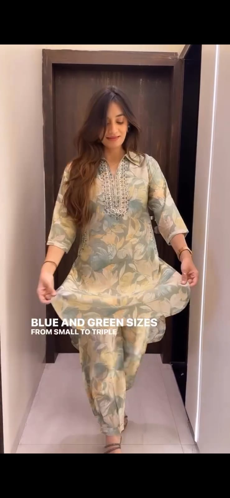 Featuring beautiful Heavy muslin Co-ord Set for women