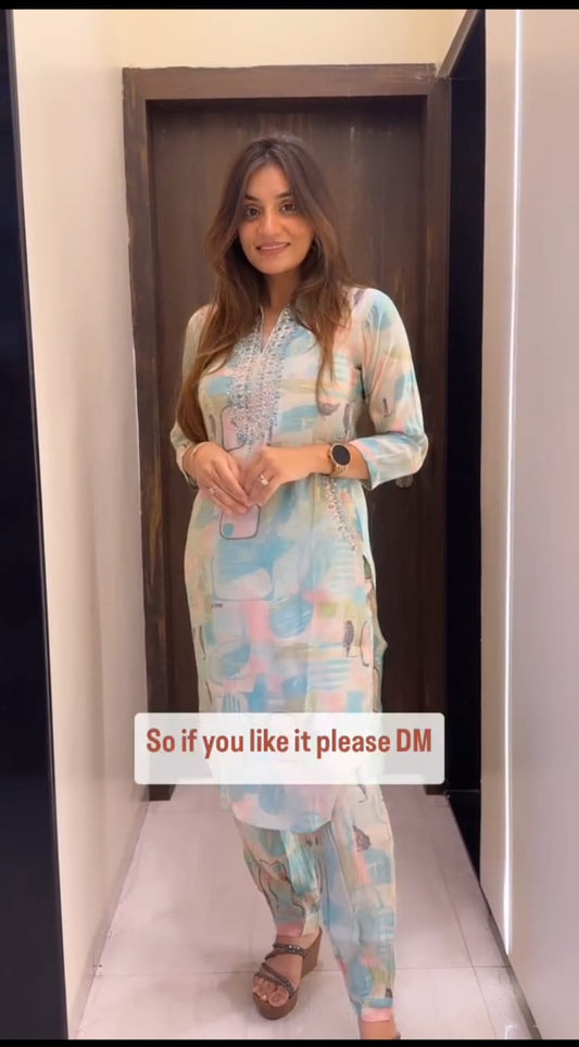 Featuring beautiful Heavy co-ord set