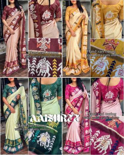 presents tusser cotton silk Mahima